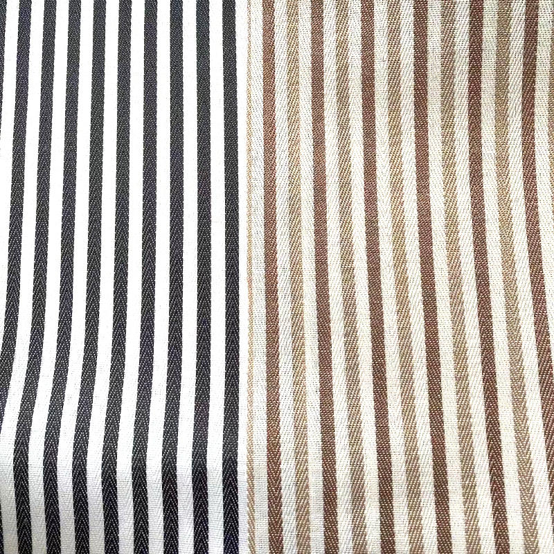 Modern and Simple Style Striped Polyester Woven Jacquard Fabric
